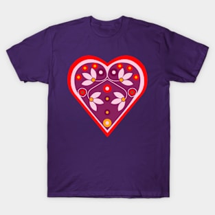 Folk heart 3 centre T-Shirt